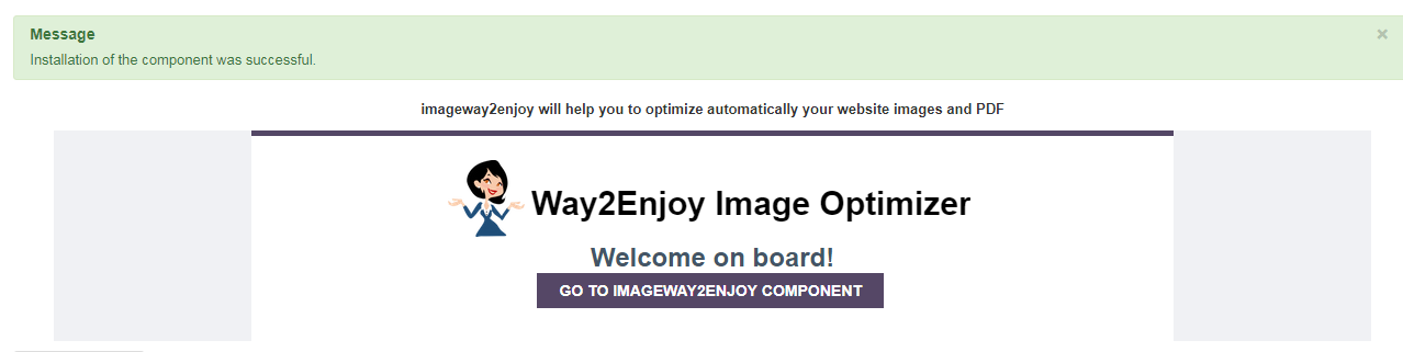 joomla image optimizer install